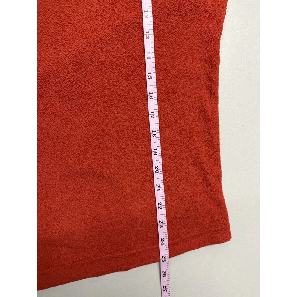 Patagonia Synchilla Mens Red 1/4 Zip Fleece Pullover Sweater Size S